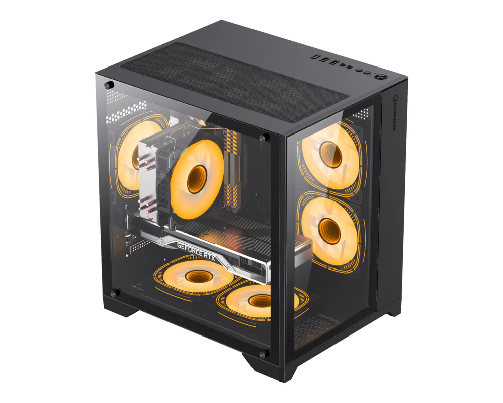 Кутия Gamemax mATX - Infinity Mini Black 17