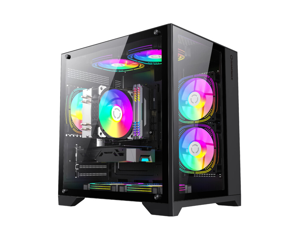 Кутия Gamemax mATX - Infinity Mini Black 9