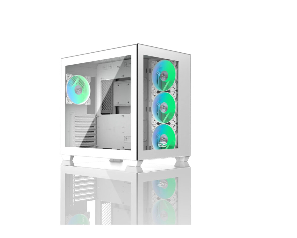 Кутия Raijintek ATX - PAEAN C7 WHITE TG4 2