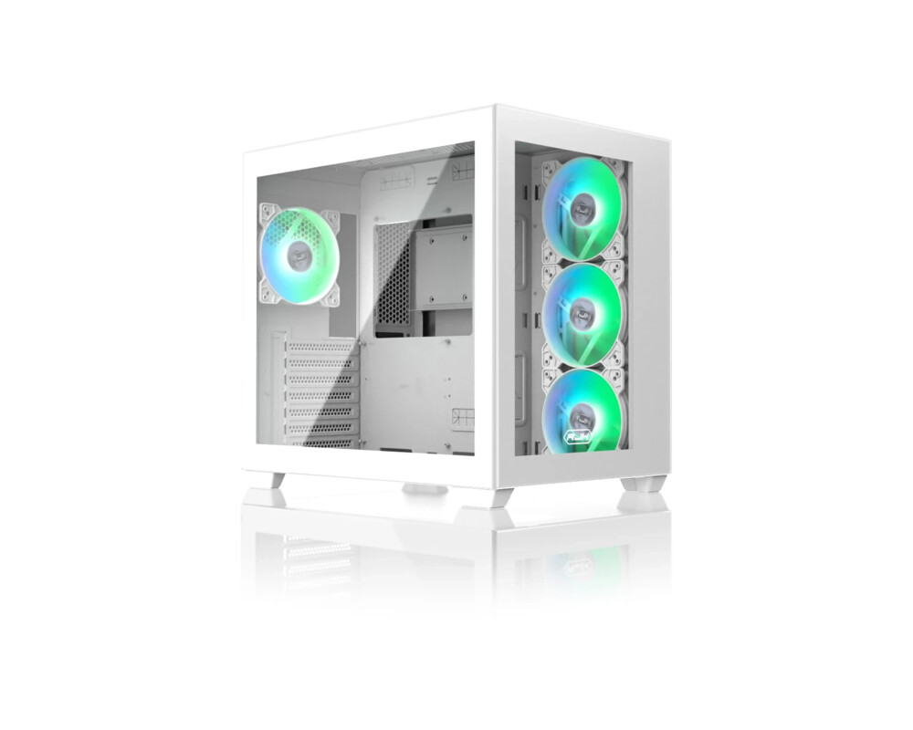 Кутия Raijintek ATX - PAEAN C7 WHITE TG4 4