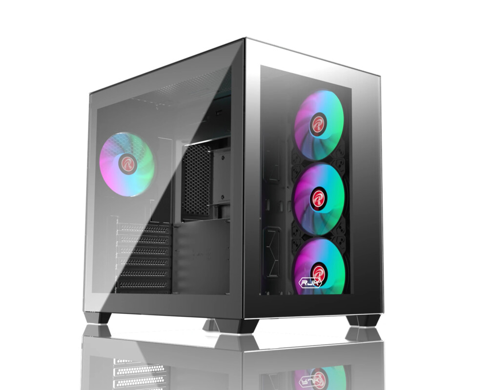 Кутия Raijintek ATX - PAEAN C7 BLACK TG4