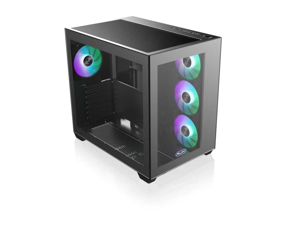 Кутия Raijintek ATX - PAEAN C7 BLACK TG4 2