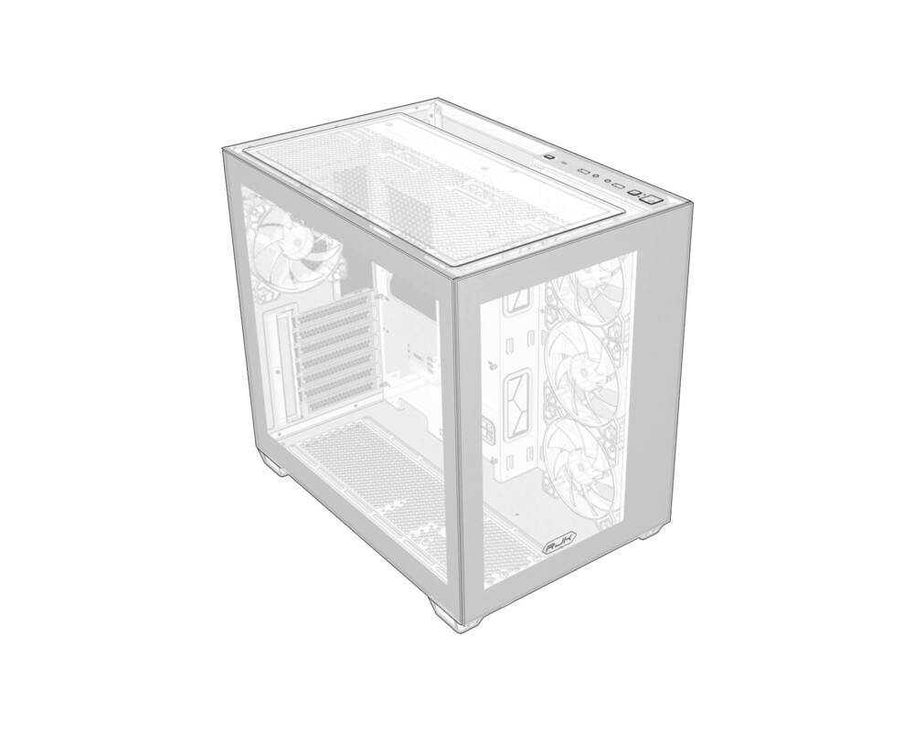 Кутия Raijintek ATX - PAEAN C7 WHITE 17