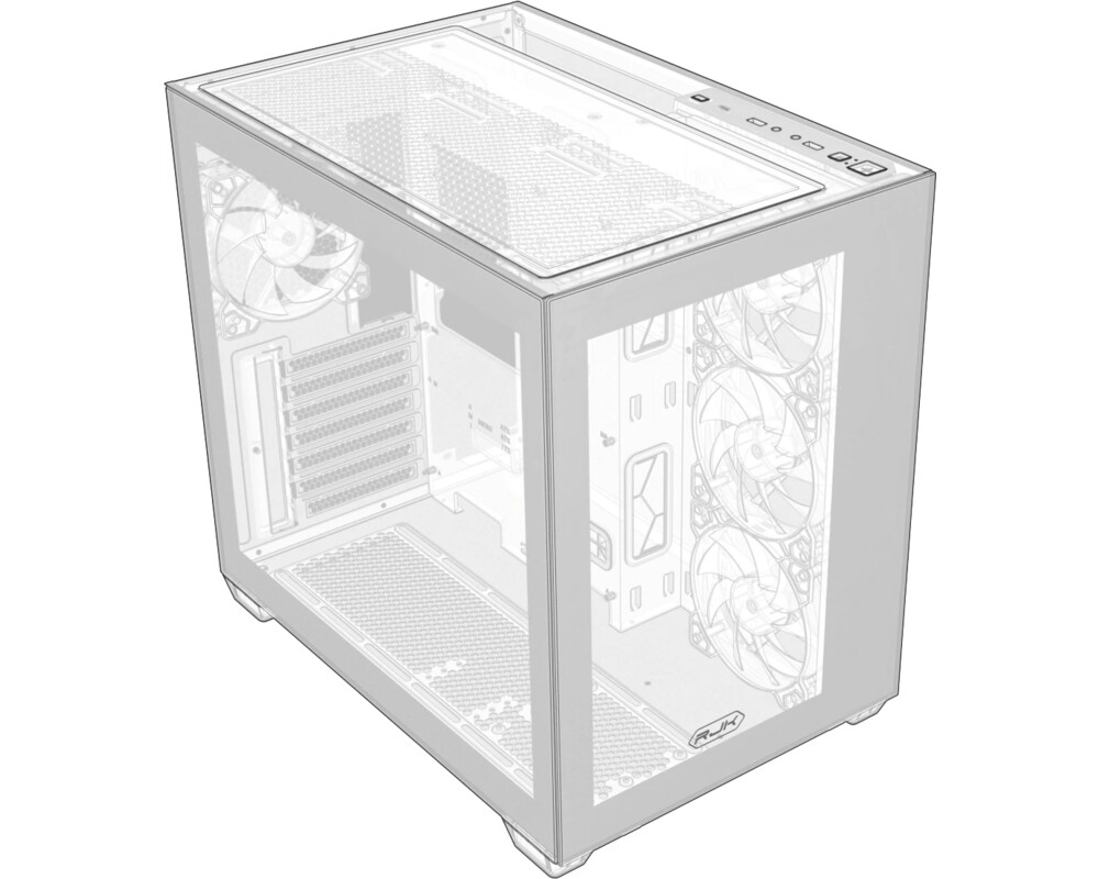 Кутия Raijintek ATX - PAEAN C7 BLACK 7