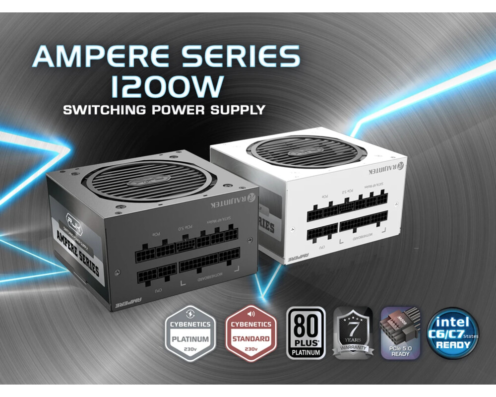 Захранване Raijintek ATX 3.0 1200W Platinum - AMPER... 17
