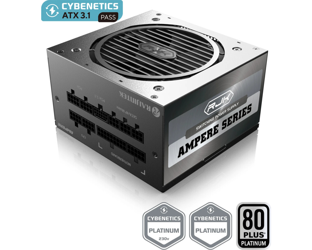 Захранване Raijintek ATX 3.0 1200W Platinum - AMPER... 21
