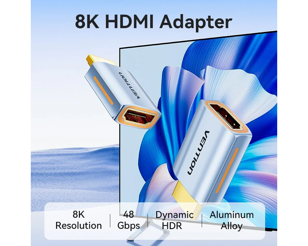Адаптери Vention Адаптер Adapter HDMI M / HDMI F... 2