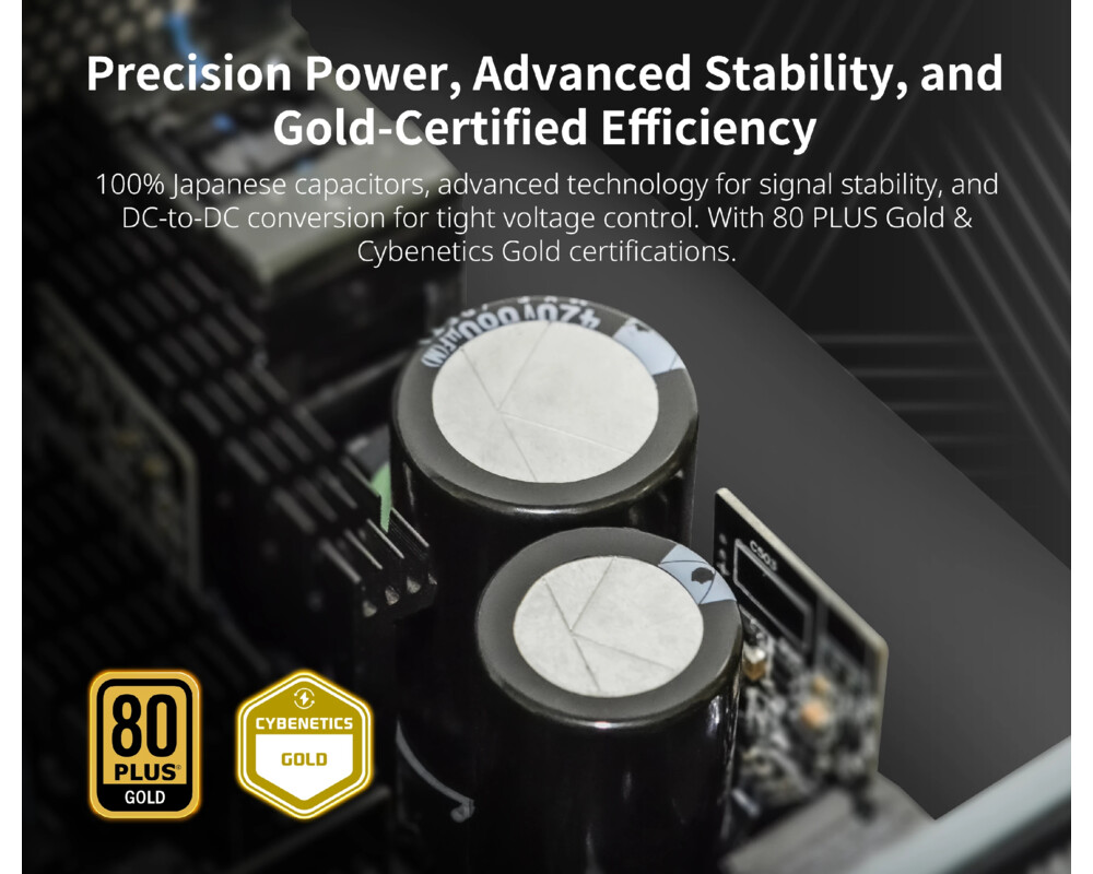 Захранване Montech TITAN GOLD 1000 2