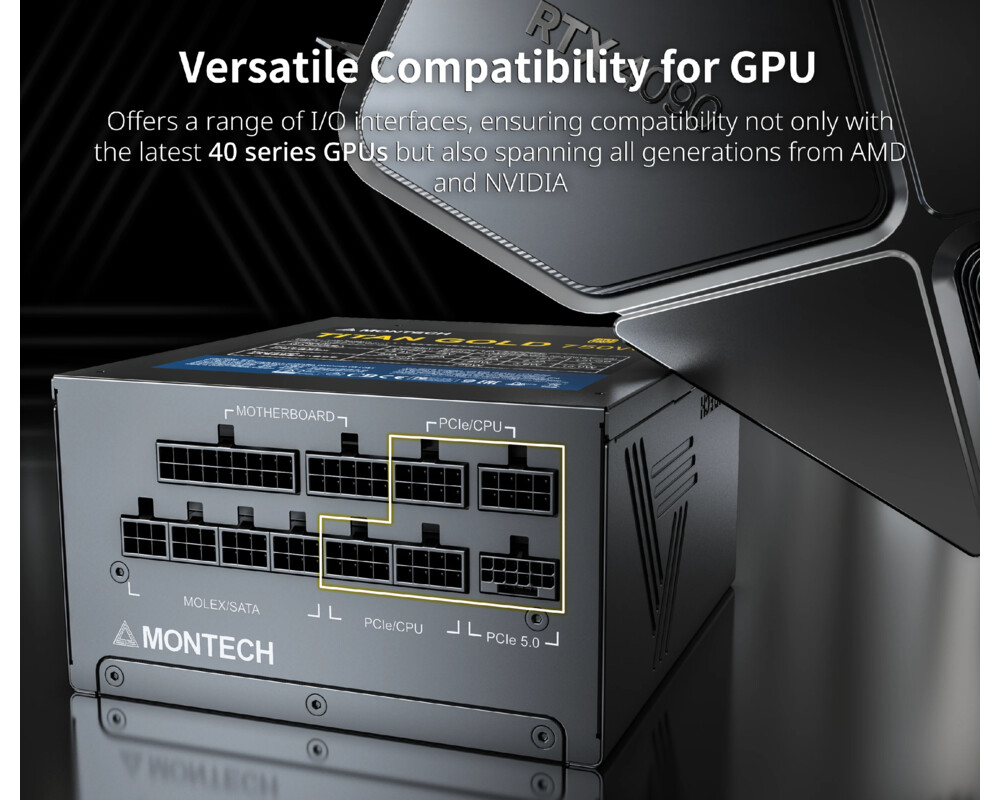 Захранване Montech TITAN GOLD 1000 5