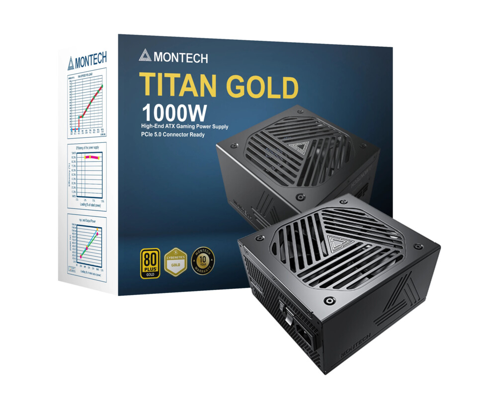 Захранване Montech TITAN GOLD 1000 13