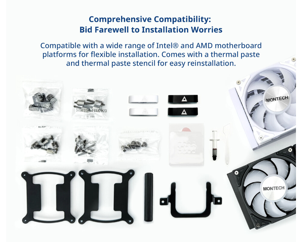 Охладител за процесор Montech Hyper Flow ARGB 360 5