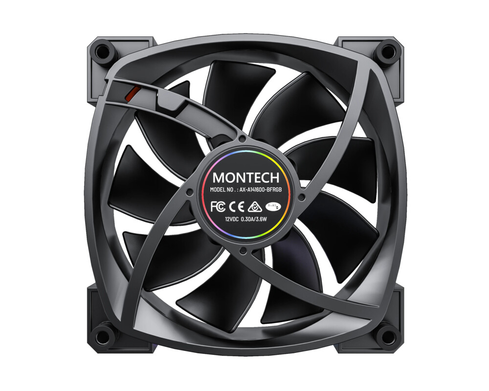 Вентилатор Montech RX140 PWM 10