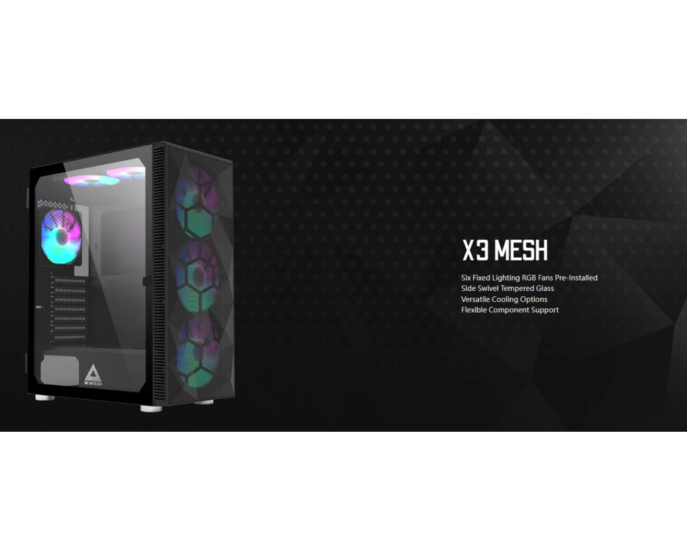 Кутия Montech X3 MESH 2