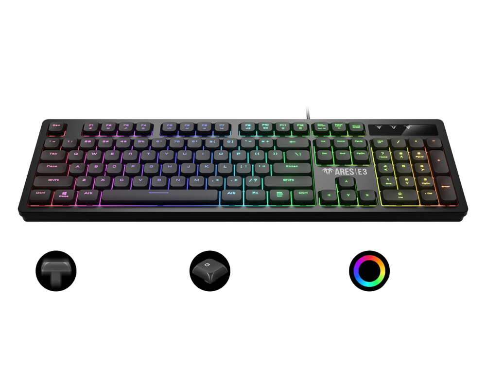 Клавиатура Gamdias геймърски комплект Gaming COMBO... 2