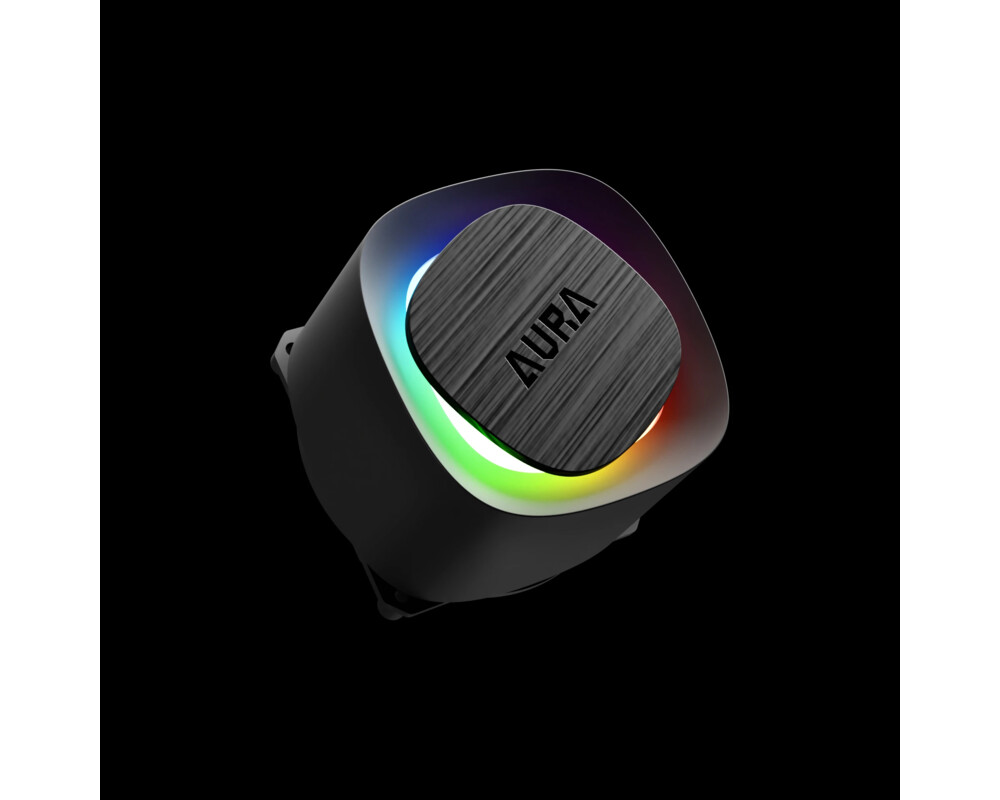 Охладител за процесор Gamdias 240mm - AURA GL240 v2 - aRGB 5