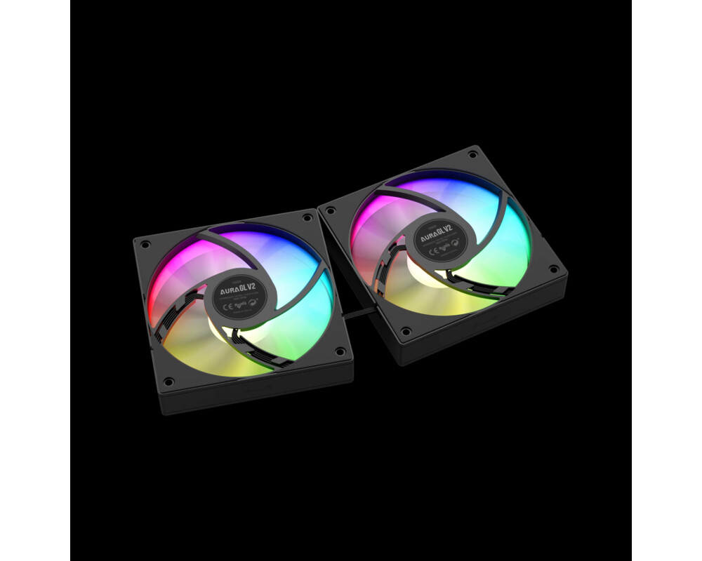 Охладител за процесор Gamdias 240mm - AURA GL240 v2 - aRGB 7