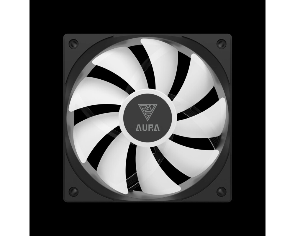 Охладител за процесор Gamdias 240mm - AURA GL240 v2 - aRGB 8