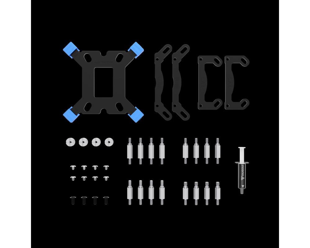 Охладител за процесор Gamdias 240mm - AURA GL240 v2 - aRGB 11
