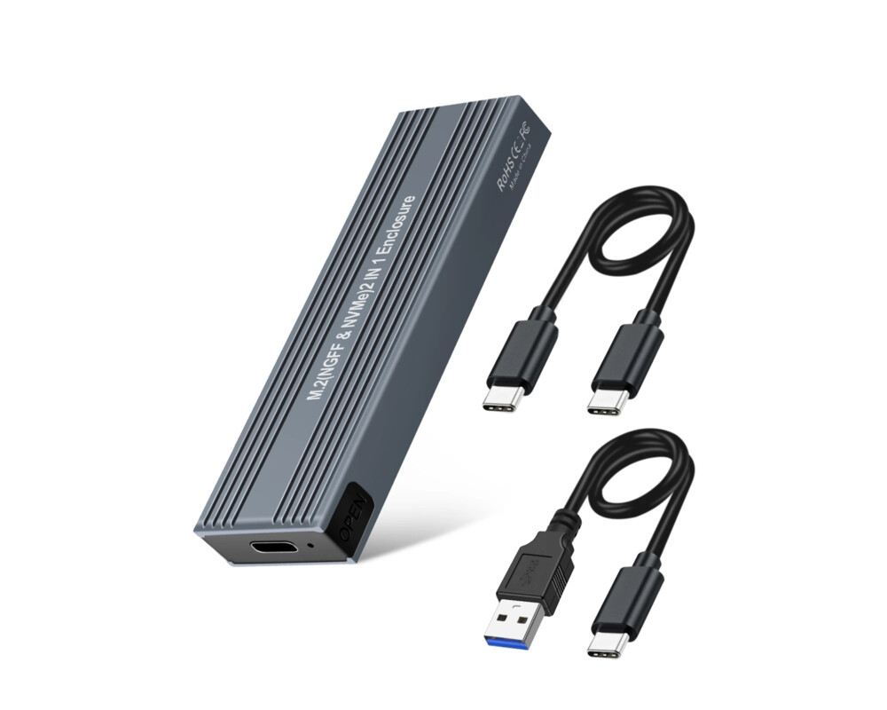 Аксесоар за съхранение VCom външна кутия за диск Storage Case -... 4