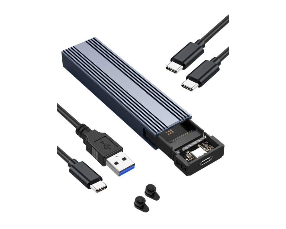 Аксесоар за съхранение VCom външна кутия за диск Storage Case -... 2