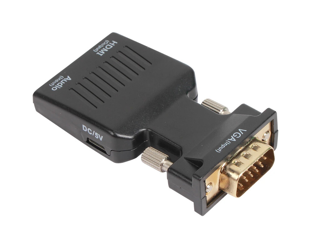 Адаптери VCom адаптер Adapter VGA M / HDMI F with... 3