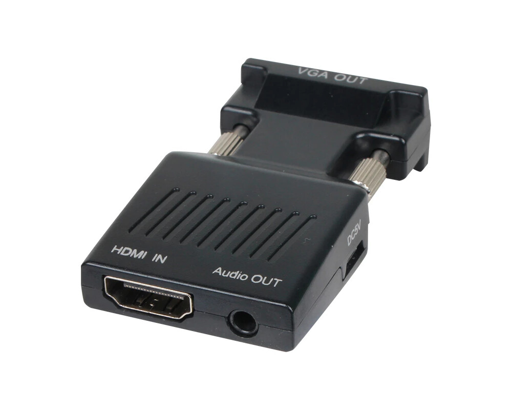 Адаптери VCom адаптер Adapter HDMI F / VGA M with...