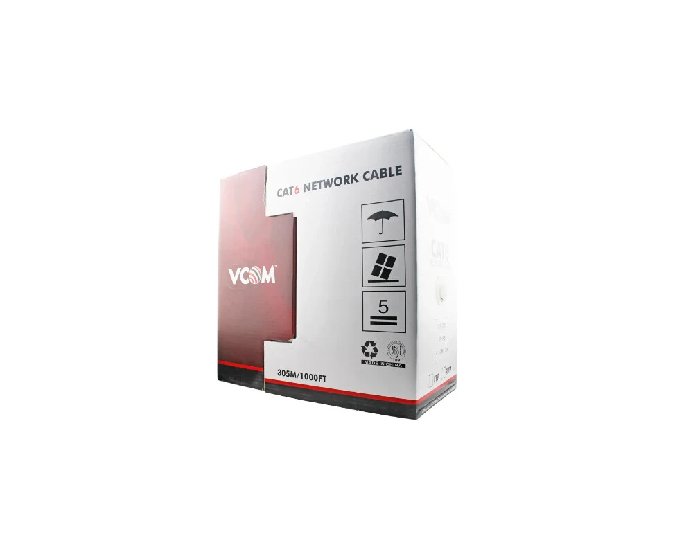 Мрежов кабел VCom Кабел FTP cable 4Pair Cat6 23AWG 30... 5