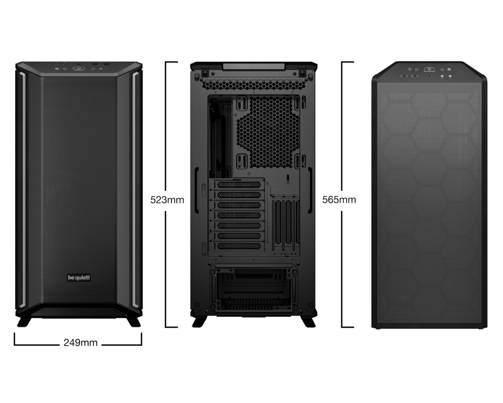 Кутия be quiet! EATX - Dark Base 701 Black 2