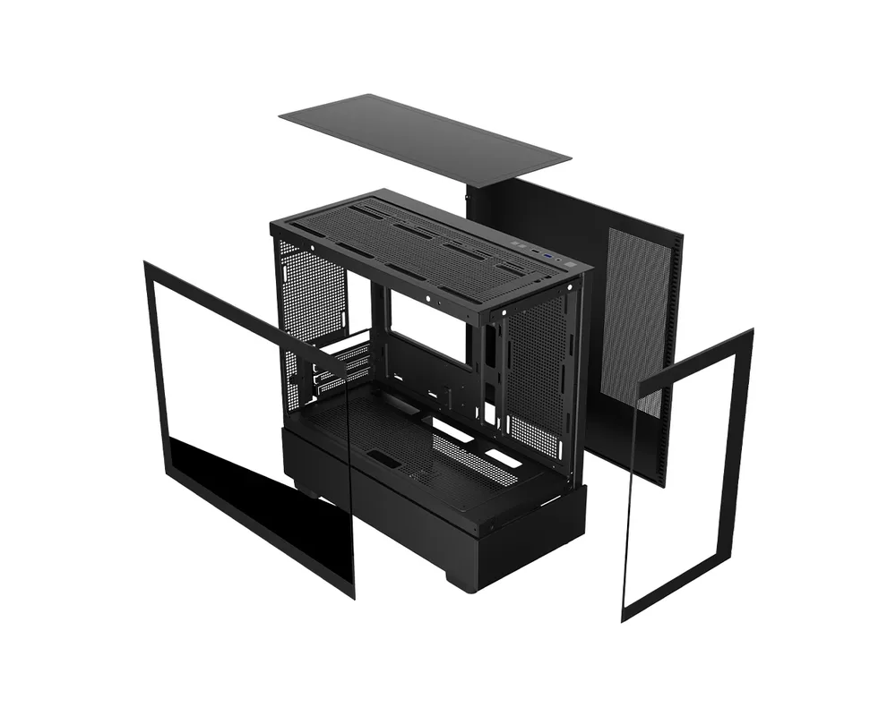 Кутия 1stPlayer mATX - MIKU Mi5 Black 13