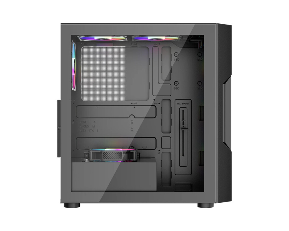 Кутия 1stPlayer ATX - TRILOBITE T7-P - 4 fans... 6