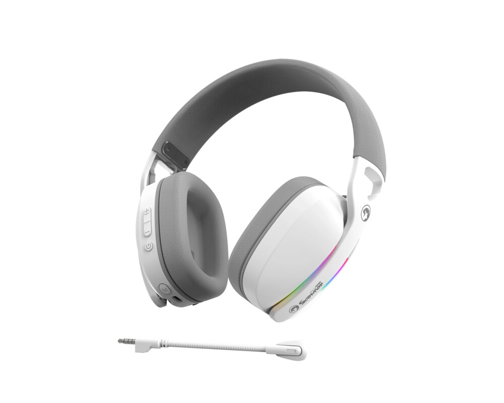 Слушалки Marvo безжични Pulz 70W WH - Bluetooth 4