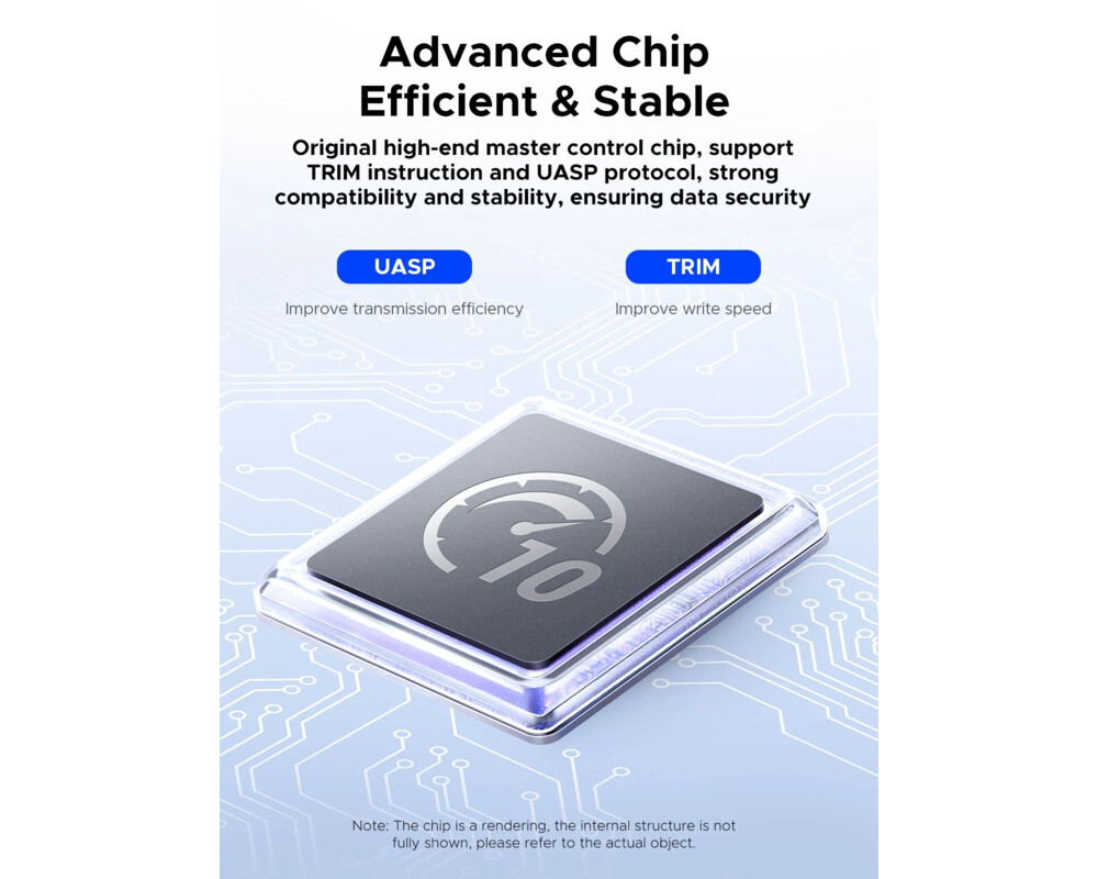 Аксесоар за съхранение Orico външна кутия за диск Storage - Case - M.2 NVMe/SATA M/B key - USB3.1 Type-C/A 9