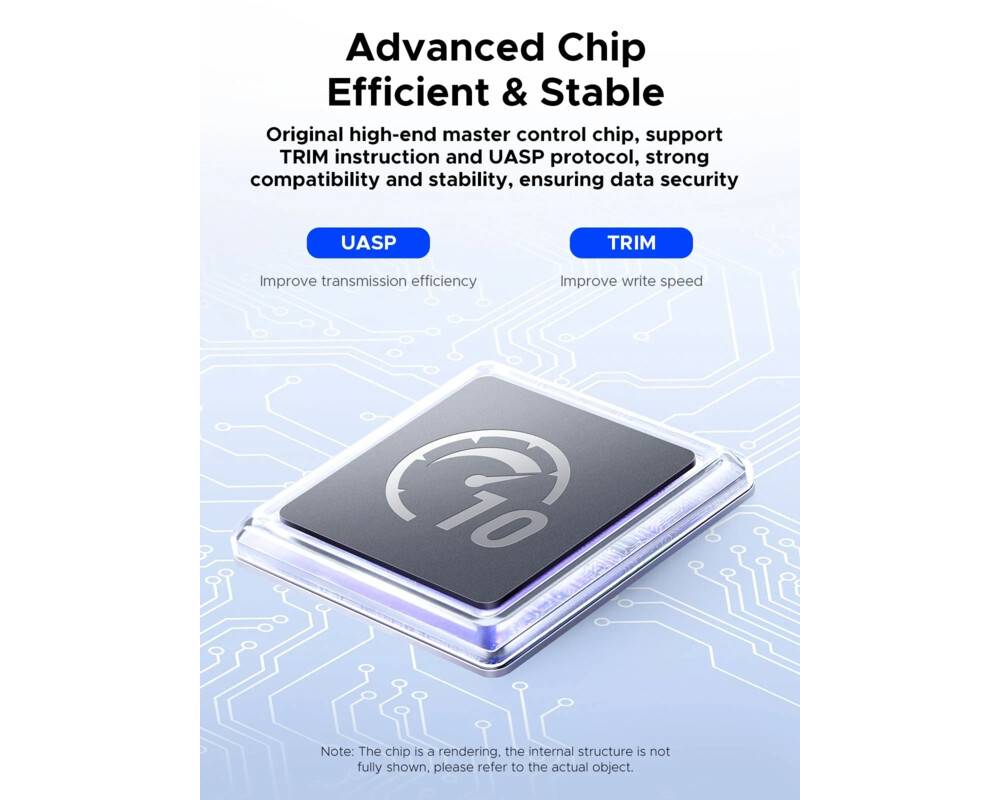 Аксесоар за съхранение Apacer външна кутия за диск Storage - Case - M.2 NVMe M-key 10 Gbps 9