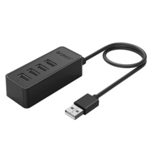  Orico USB2.0 HUB 4 port - USB/Micro USB input 768161 W5P-U2-030-BK-EP-HW на топ цена - PIC.bg