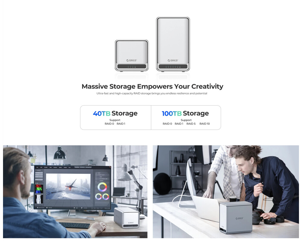 Аксесоар за съхранение Orico NAS устройство Personal Cloud Stor... 6