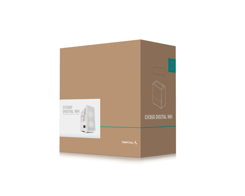 Кутия DeepCool CH360 DIGITAL 16