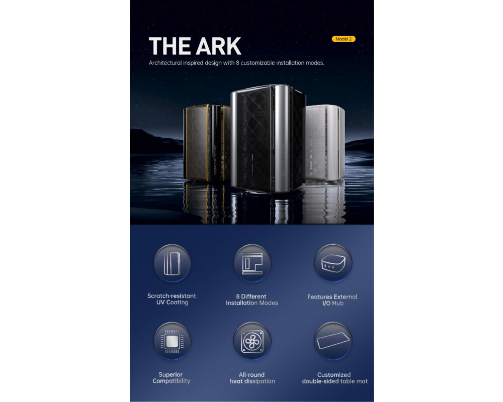 Кутия Geometric Future mATX - Model 2 THE ARK... 15