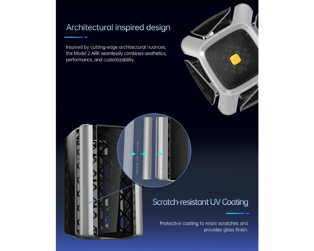 Кутия Geometric Future mATX - Model 2 THE ARK... 13