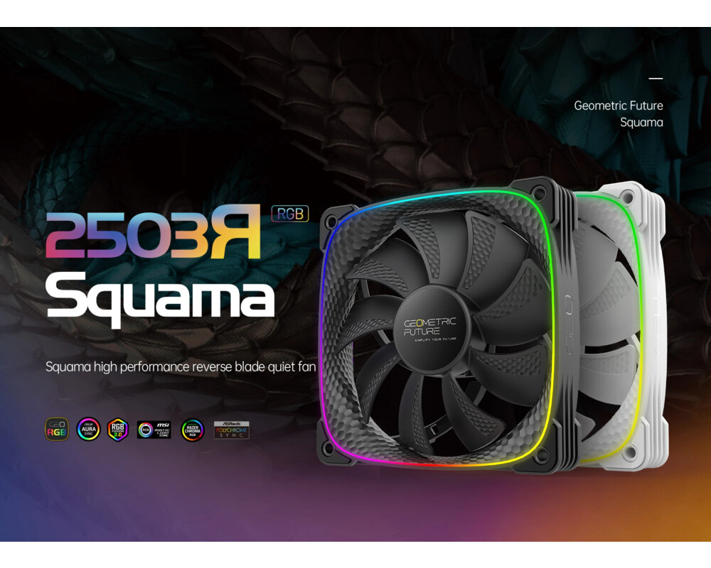 Вентилатор Geometric Future Squama 2503R 9