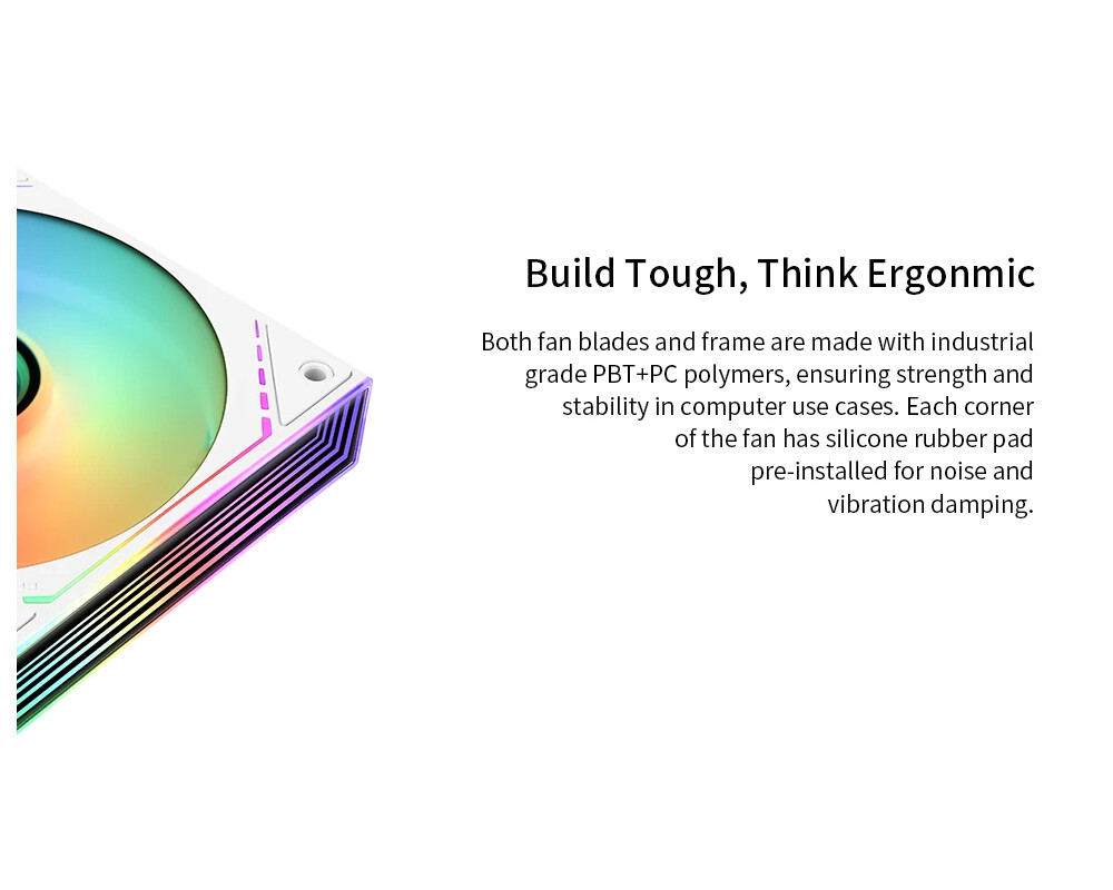 Вентилатор Thermalright 120mm - TL-M12W-S - Infinity Mirror aRGB Lighting 12