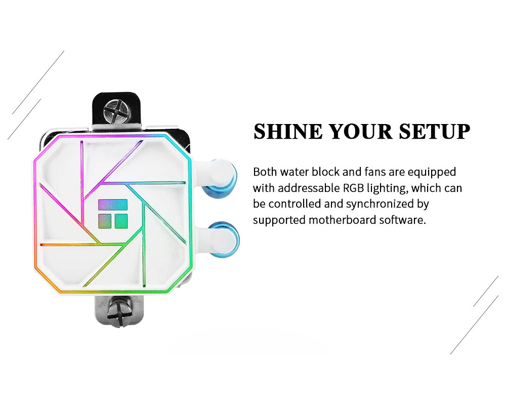 Охладител за процесор Thermalright Aqua Elite 360 White A-RGB... 11