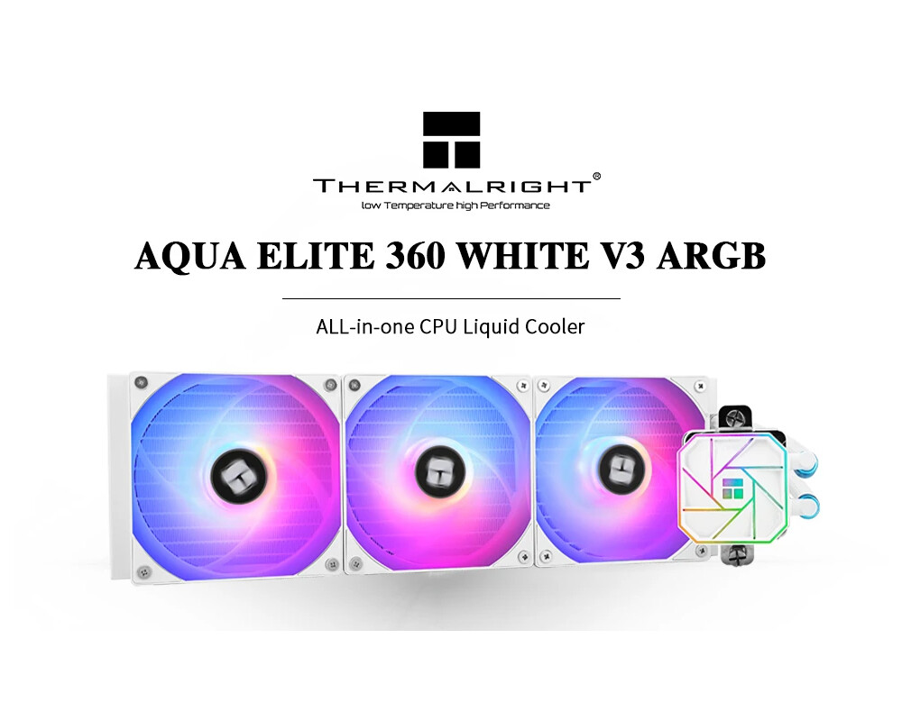 Охладител за процесор Thermalright Aqua Elite 360 White A-RGB... 9