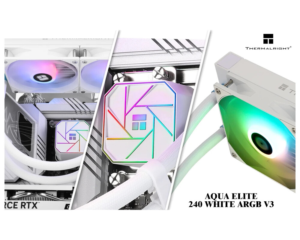 Охладител за процесор Thermalright Aqua Elite 240 White A-RGB... 13