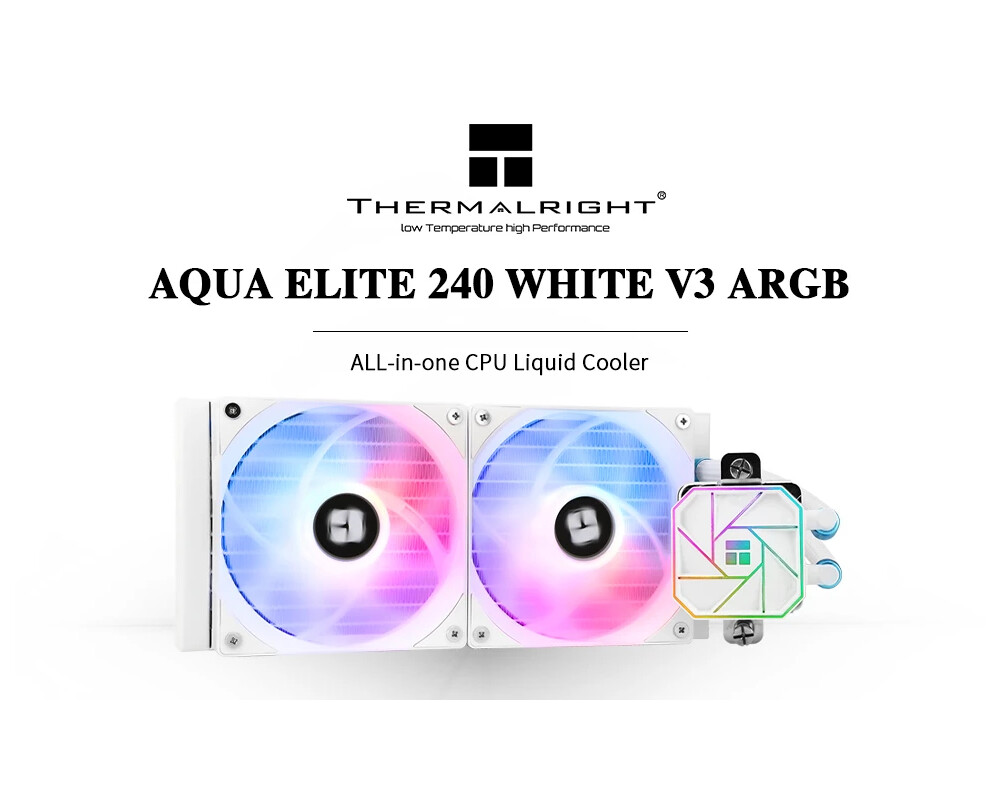 Охладител за процесор Thermalright Aqua Elite 240 White A-RGB... 9