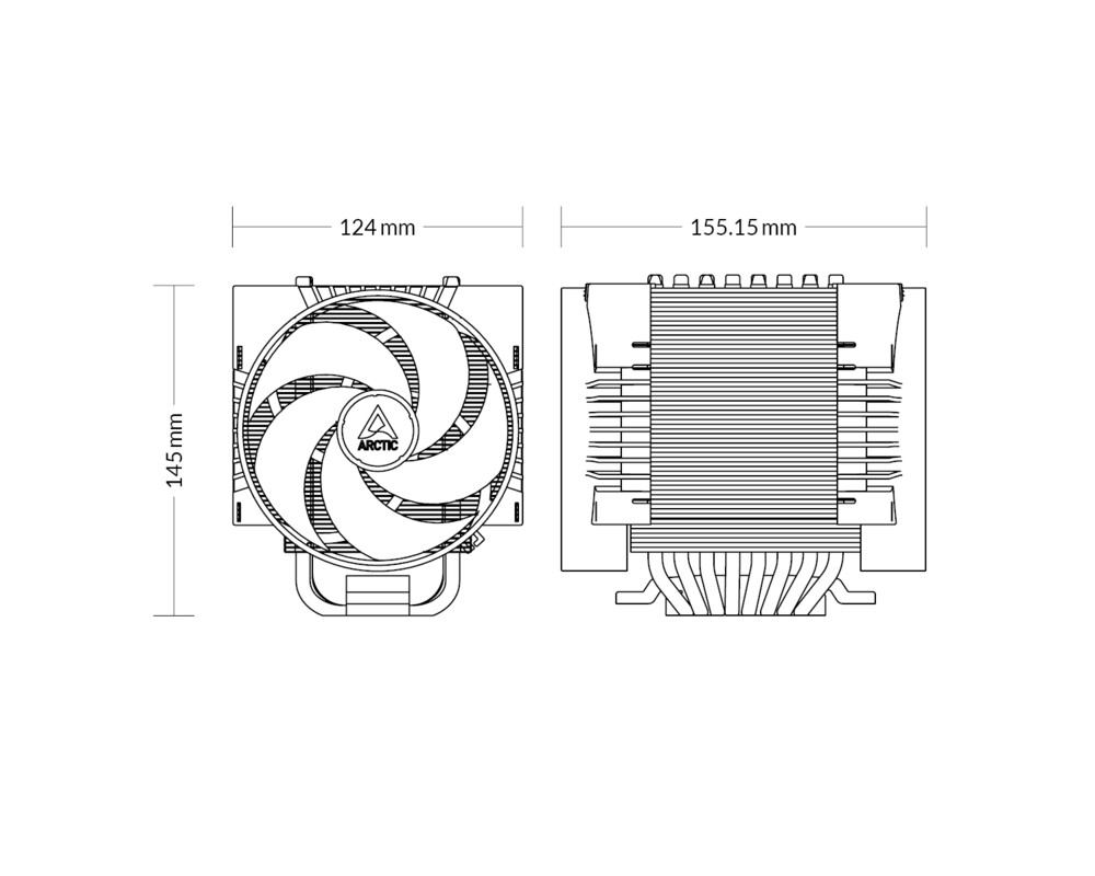 Охладител за процесор Arctic - Freezer 4U-M 5