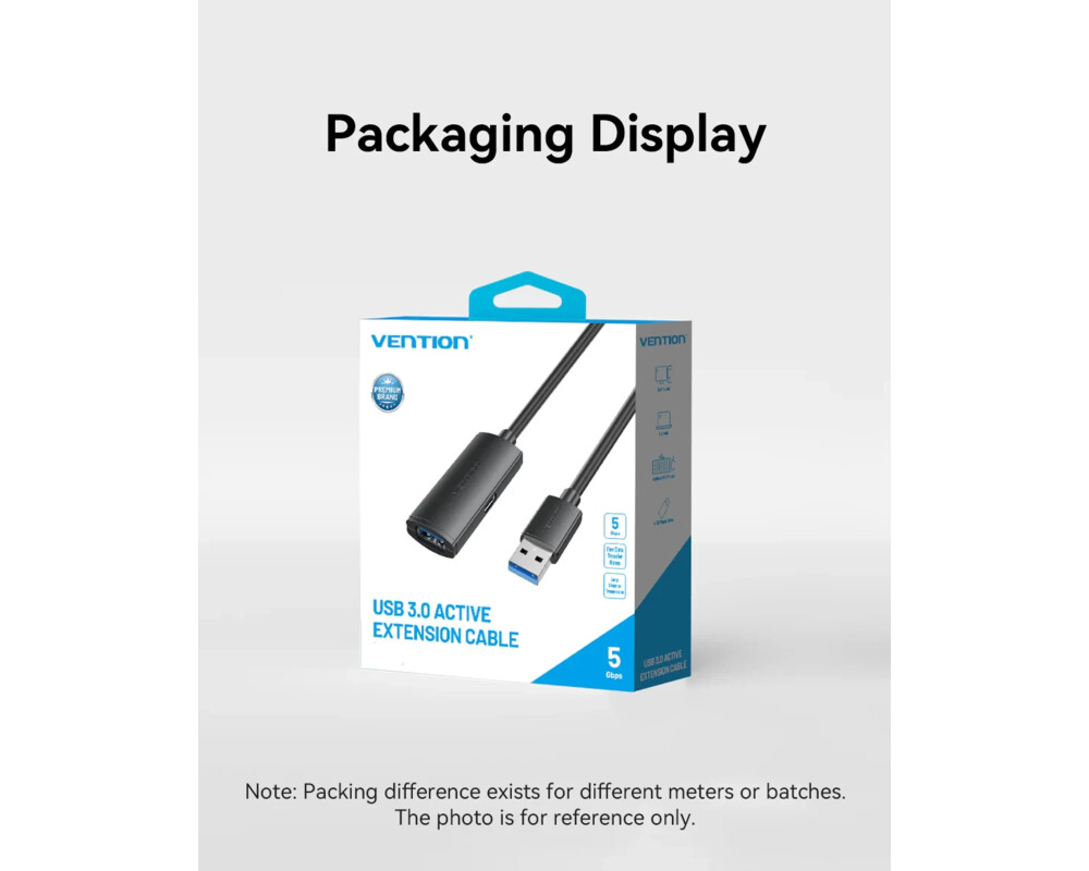 Кабел Vention Кабел удължение USB 3.0 AM / AF... 22