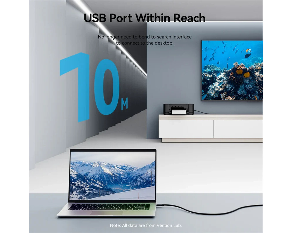 Кабел Vention Кабел удължение USB 3.0 AM / AF... 6