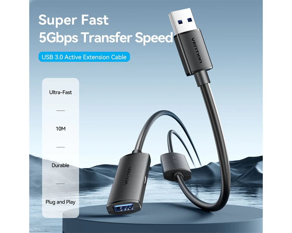 Кабел Vention Кабел удължение USB 3.0 AM / AF... 3