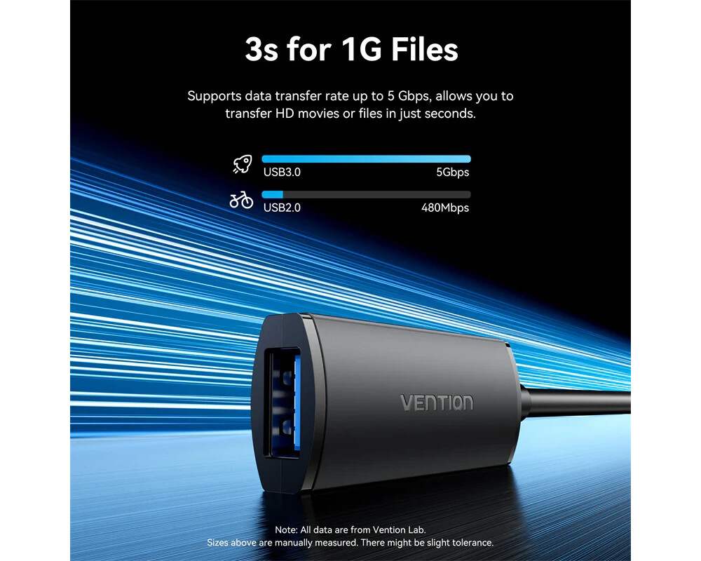 Кабел Vention Кабел удължение USB 3.0 AM / AF... 4