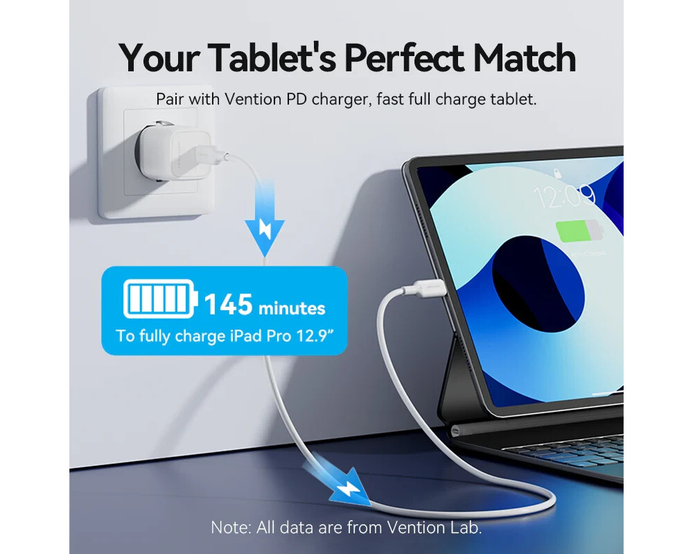 Кабел Vention кабел Cable USB 2.0 Type-C to Li... 6